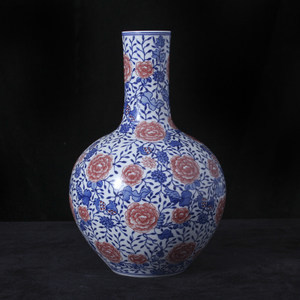 景德鎮純手繪青花瓷花瓶 傳統工藝與家居美學的完美融合